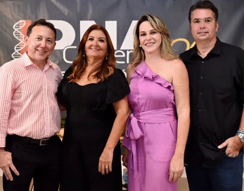 Da esquerda para a direita, os sócios-diretores do DNA Center:  Rene Carlos; Gioconda Leão; Andrea Fernandes; Roberto Chaves